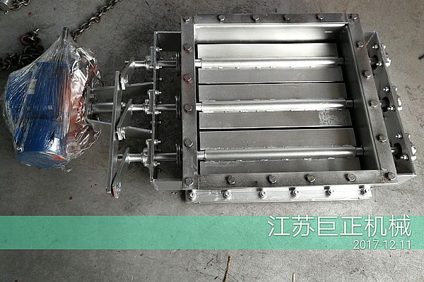 方形擋板門（寬5m）完美下線，入庫前一覽