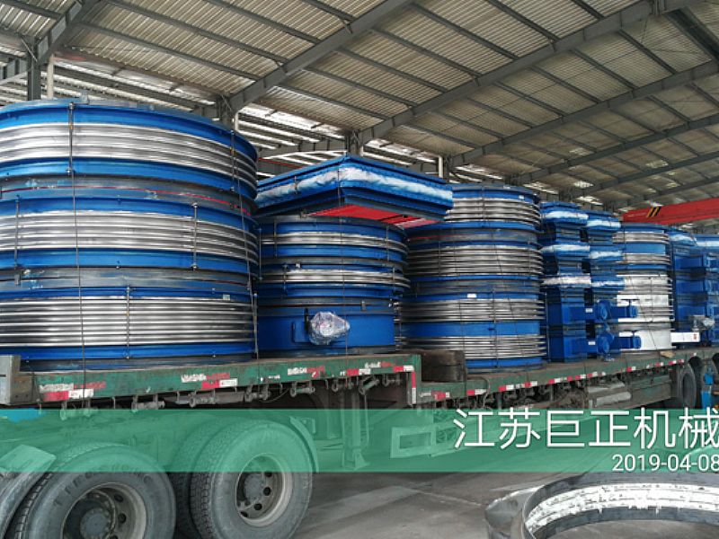 擋板門/非金屬膨脹節(jié)完工，準(zhǔn)備發(fā)往山東客戶