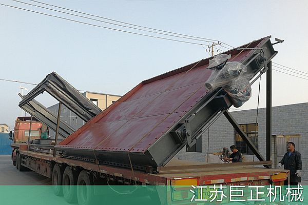 巨正機(jī)械公司擋板門，裝車發(fā)貨了
